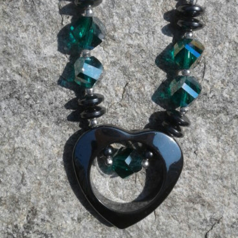 Hematite-like Necklace